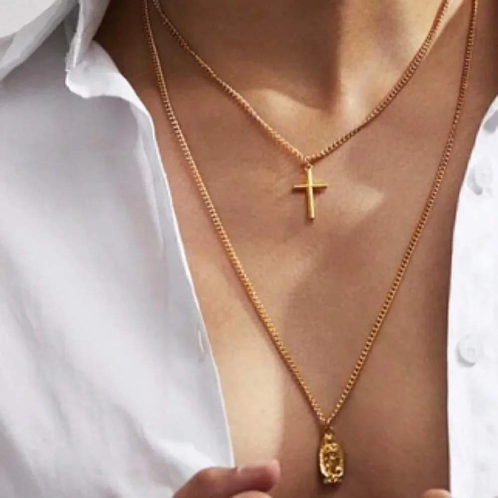 Multilayer necklace gypsy jewelry